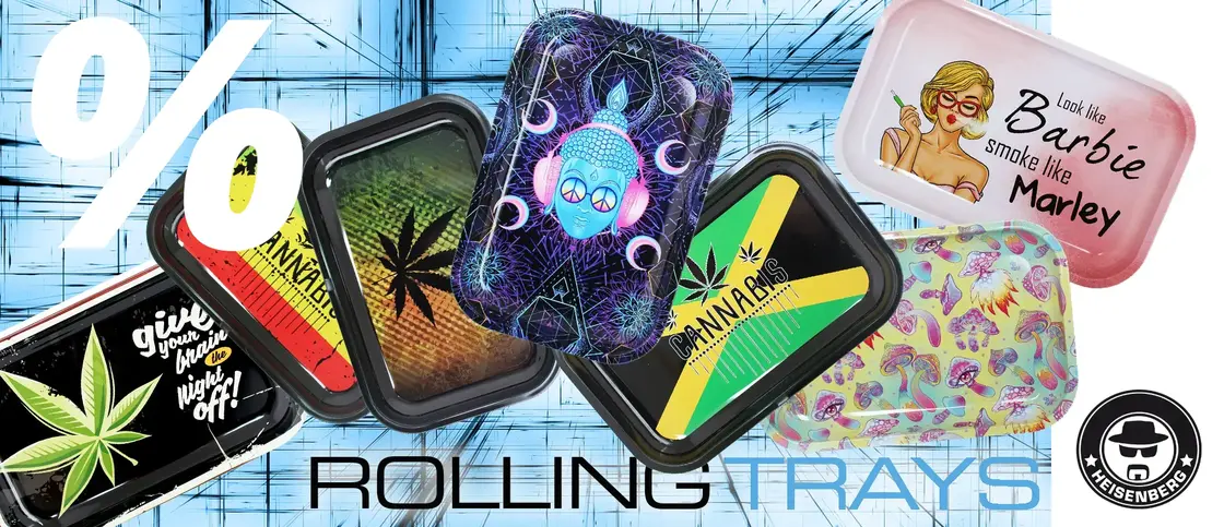 New rolling trays already reduced!